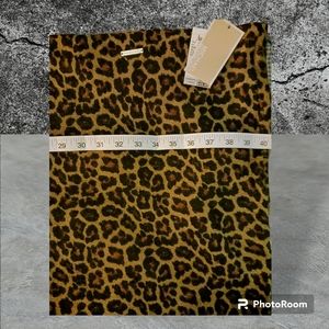 Michael Kors Leopard Design Infinity Scarf NWTS